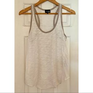 Aritzia white racerback tank